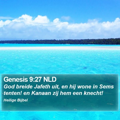 Genesis 9:27 NLD Bible Verse Image