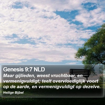 Genesis 9:7 NLD Bible Verse Image