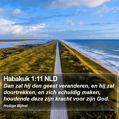 Habakuk 1:11 NLD Bible Verse Image
