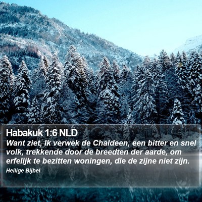 Habakuk 1:6 NLD Bible Verse Image