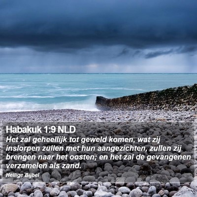 Habakuk 1:9 NLD Bible Verse Image