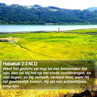 Habakuk 2:3 NLD Bible Verse Image