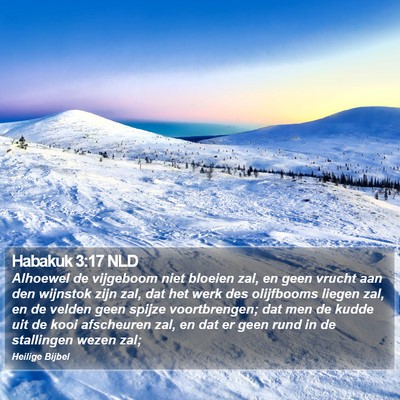 Habakuk 3:17 NLD Bible Verse Image