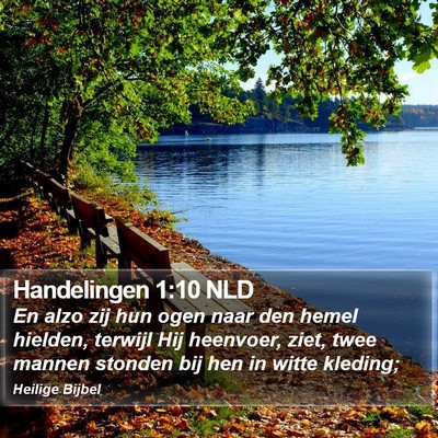 Handelingen 1:10 NLD Bible Verse Image