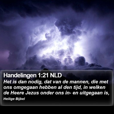 Handelingen 1:21 NLD Bible Verse Image