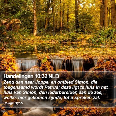 Handelingen 10:32 NLD Bible Verse Image