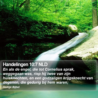 Handelingen 10:7 NLD Bible Verse Image
