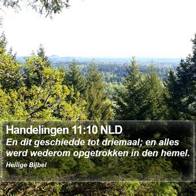 Handelingen 11:10 NLD Bible Verse Image