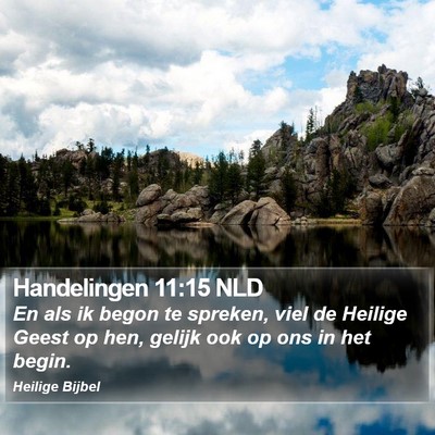 Handelingen 11:15 NLD Bible Verse Image