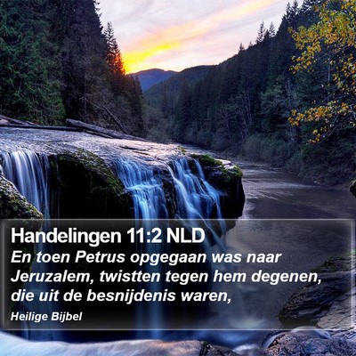 Handelingen 11:2 NLD Bible Verse Image