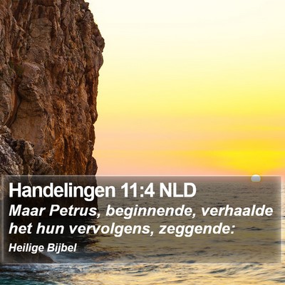 Handelingen 11:4 NLD Bible Verse Image