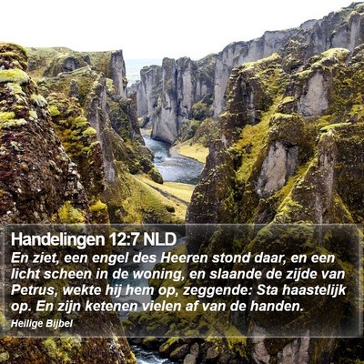 Handelingen 12:7 NLD Bible Verse Image