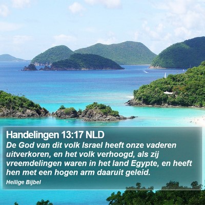 Handelingen 13:17 NLD Bible Verse Image