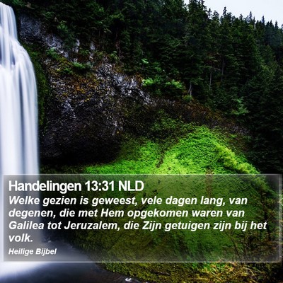 Handelingen 13:31 NLD Bible Verse Image