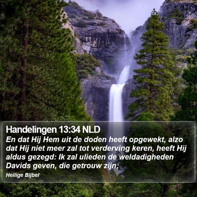 Handelingen 13:34 NLD Bible Verse Image