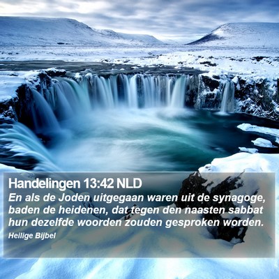 Handelingen 13:42 NLD Bible Verse Image