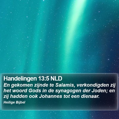 Handelingen 13:5 NLD Bible Verse Image