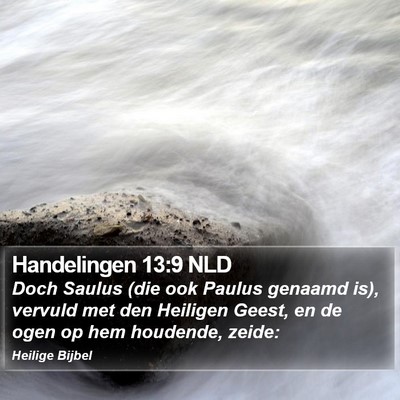 Handelingen 13:9 NLD Bible Verse Image