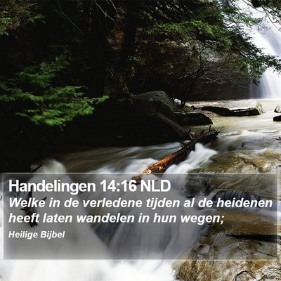 Handelingen 14:16 NLD Bible Verse Image