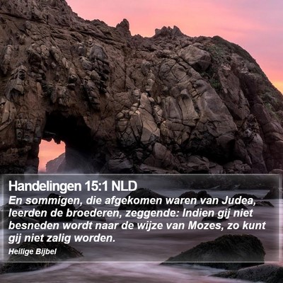 Handelingen 15:1 NLD Bible Verse Image