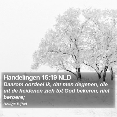 Handelingen 15:19 NLD Bible Verse Image