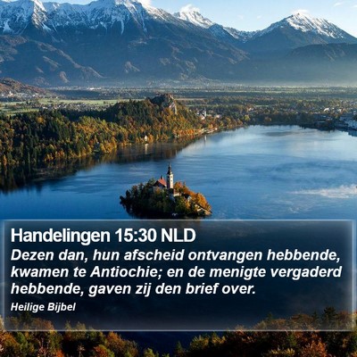 Handelingen 15:30 NLD Bible Verse Image