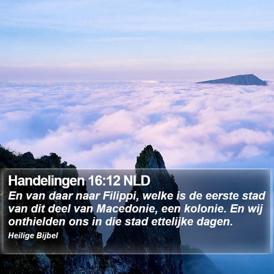 Handelingen 16:12 NLD Bible Verse Image