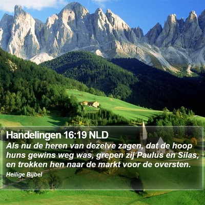 Handelingen 16:19 NLD Bible Verse Image