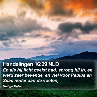 Handelingen 16:29 NLD Bible Verse Image