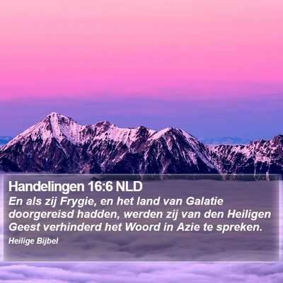 Handelingen 16:6 NLD Bible Verse Image