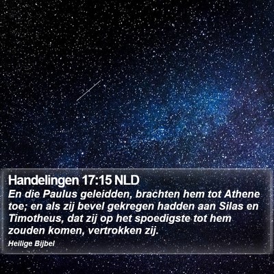 Handelingen 17:15 NLD Bible Verse Image