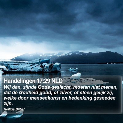 Handelingen 17:29 NLD Bible Verse Image