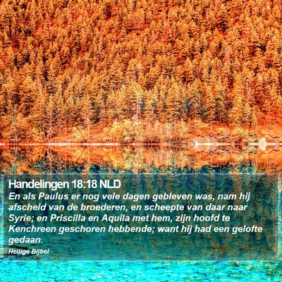 Handelingen 18:18 NLD Bible Verse Image