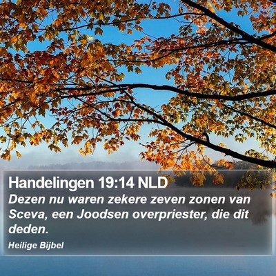 Handelingen 19:14 NLD Bible Verse Image