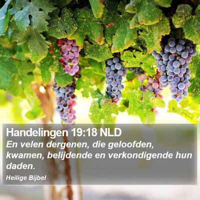 Handelingen 19:18 NLD Bible Verse Image