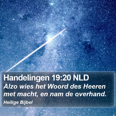 Handelingen 19:20 NLD Bible Verse Image
