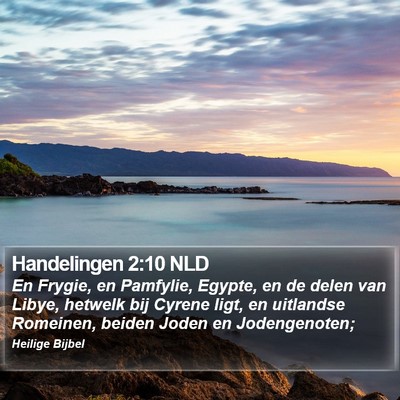 Handelingen 2:10 NLD Bible Verse Image