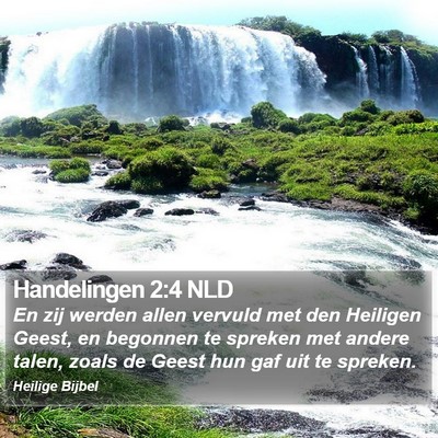 Handelingen 2:4 NLD Bible Verse Image