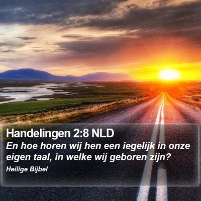 Handelingen 2:8 NLD Bible Verse Image
