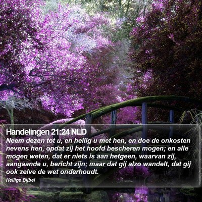 Handelingen 21:24 NLD Bible Verse Image