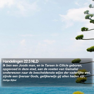 Handelingen 22:3 NLD Bible Verse Image