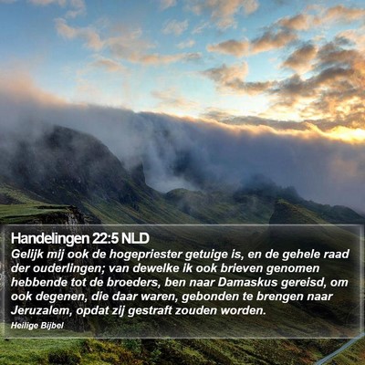 Handelingen 22:5 NLD Bible Verse Image