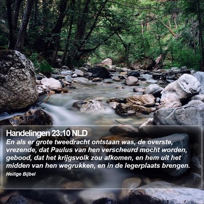 Handelingen 23:10 NLD Bible Verse Image