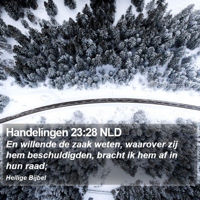 Handelingen 23:28 NLD Bible Verse Image