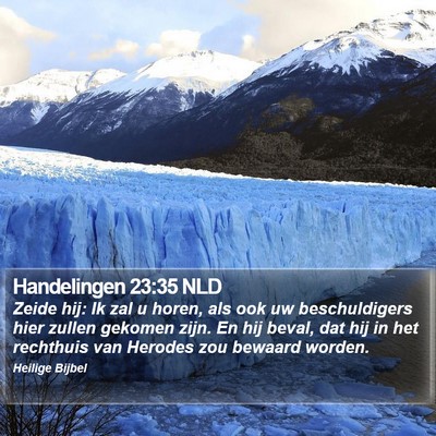 Handelingen 23:35 NLD Bible Verse Image