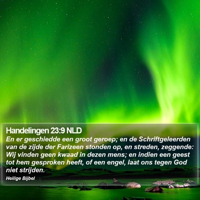 Handelingen 23:9 NLD Bible Verse Image