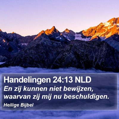Handelingen 24:13 NLD Bible Verse Image