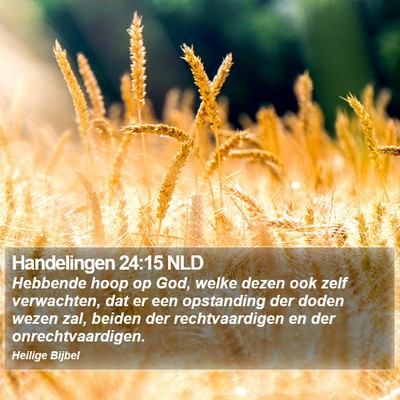 Handelingen 24:15 NLD Bible Verse Image