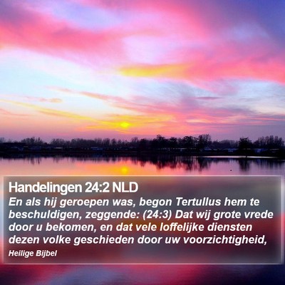 Handelingen 24:2 NLD Bible Verse Image