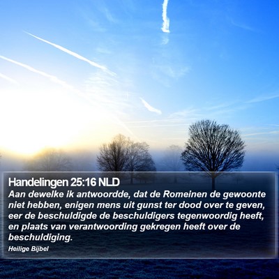 Handelingen 25:16 NLD Bible Verse Image